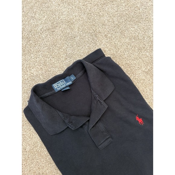 Polo Ralph Lauren Other - Polo Ralph Lauren Polo Shirt Mens Large Black Red Pony Short Sleeve Classic Fit